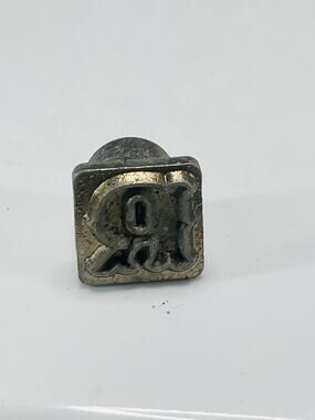 Leather Stamp R Tandy Craftool Alphabet Single Replacement Letter Size 1/2 Inch